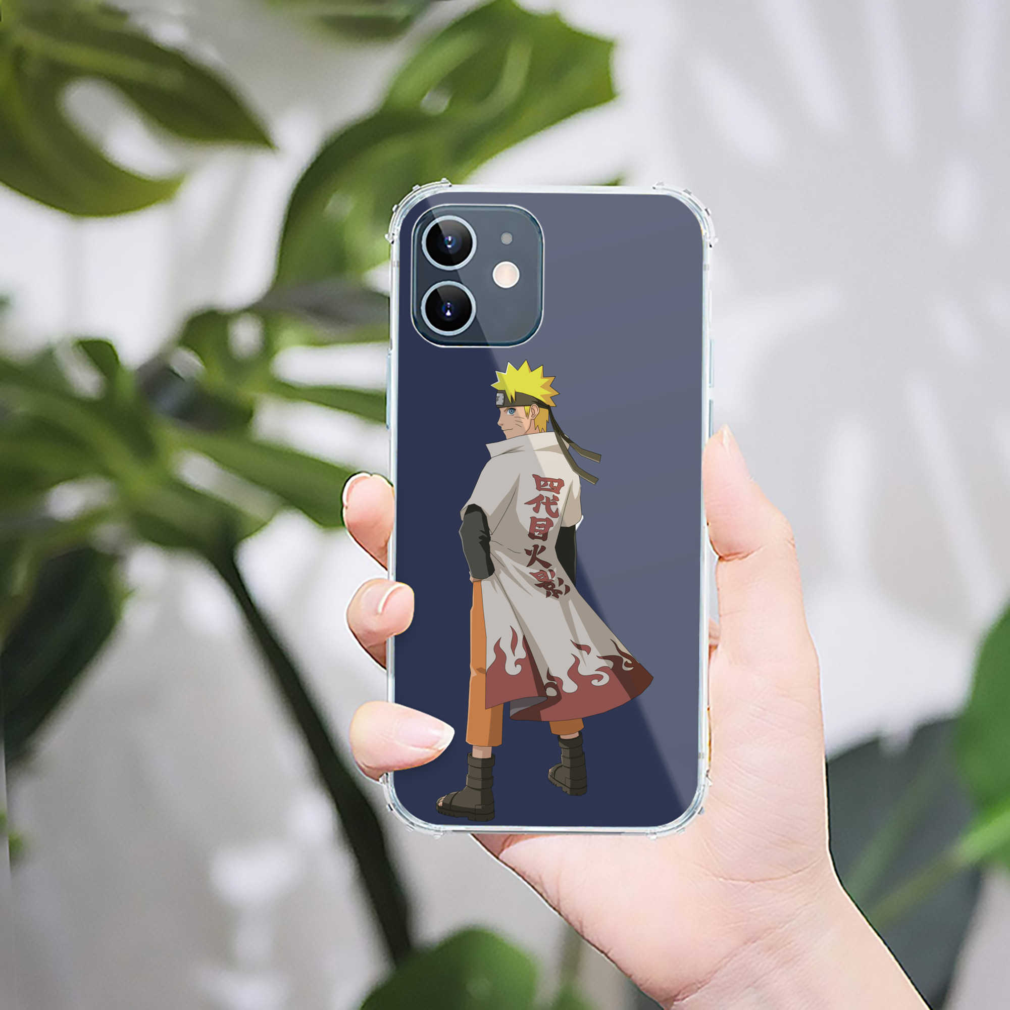 （画像用） NARUTO -ナルト- うずまき ナルト Uzumaki Naruto 【iPhone 12シリーズ対応】透明スマホケース（クリアソフトケース）